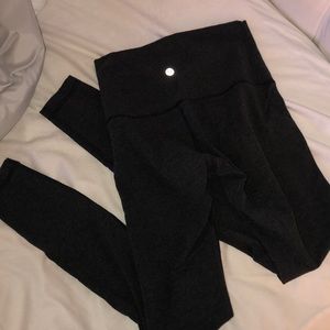 Lululemon leggings, Grey Size 4